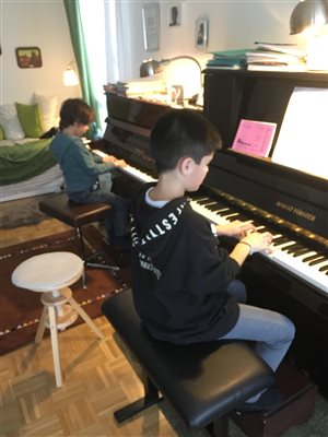 Cours de piano